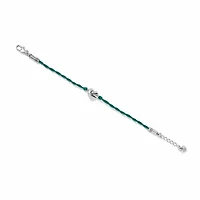 Interlok Single Knot Leather Bracelet