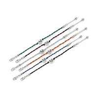 Interlok Single Knot Leather Bracelet