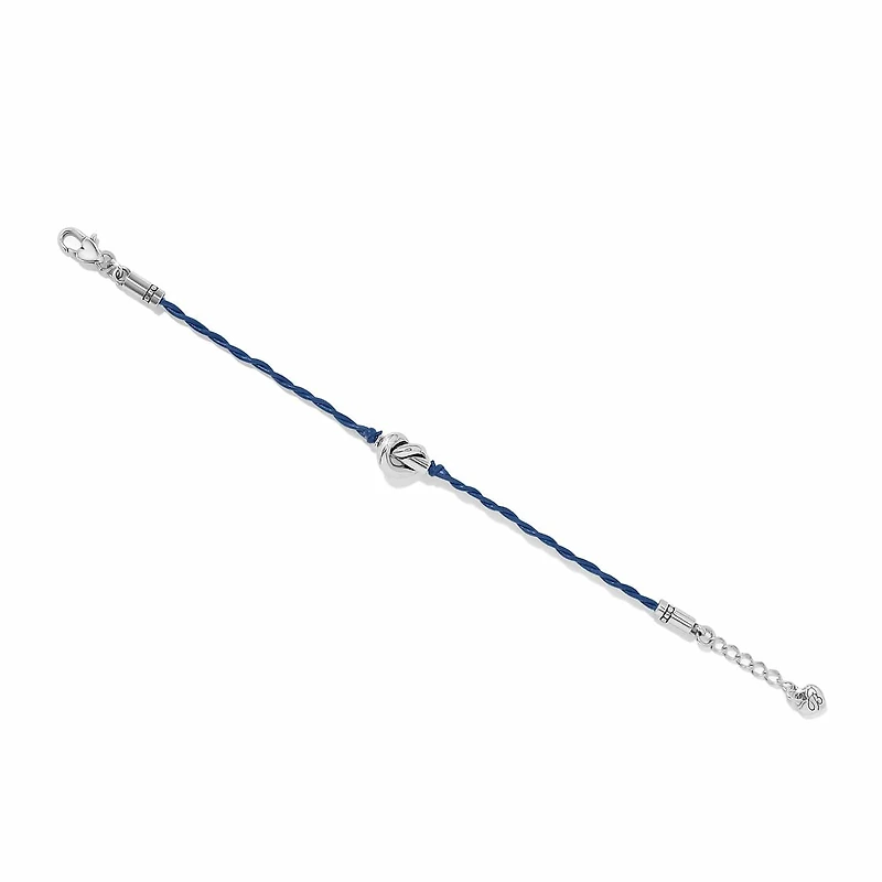 Interlok Single Knot Leather Bracelet