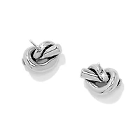 Interlok Single Knot Mini Earrings