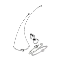 Interlok Single Knot Necklace