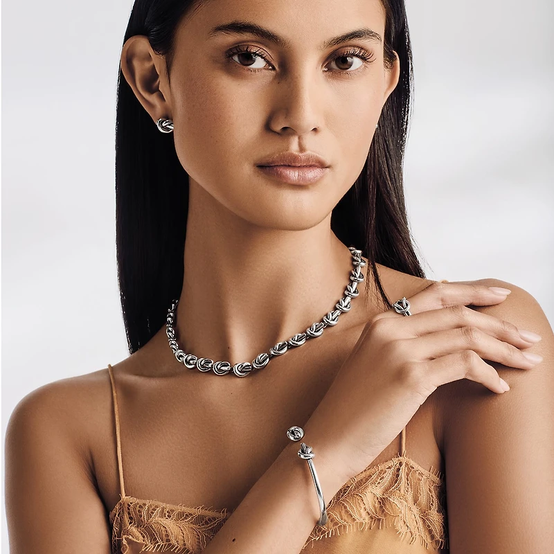 Interlok Single Knot Open Hinge Bangle