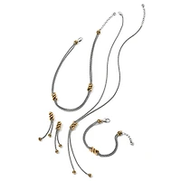 Interlok Twist Double Chain Bracelet