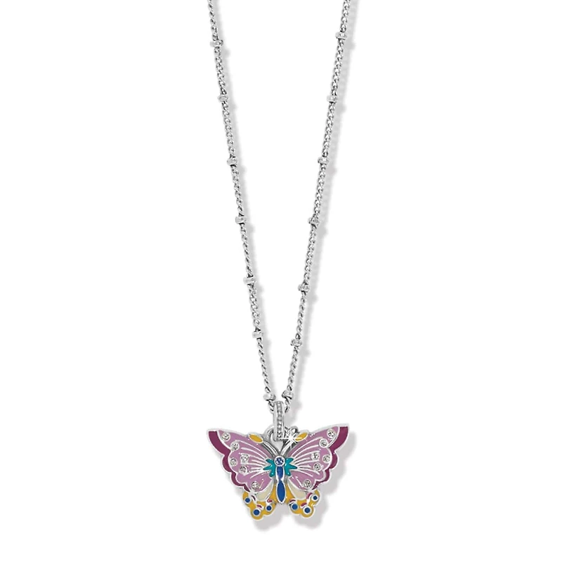 Kyoto In Bloom Butterfly Short Necklace
