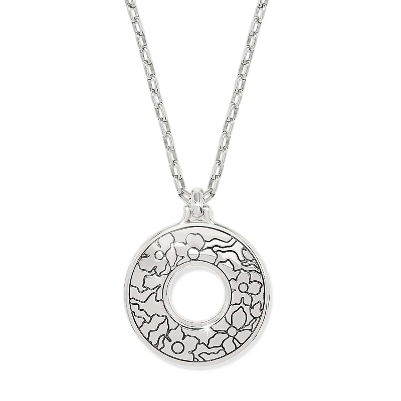 Kyoto In Bloom Indigo Ring Necklace