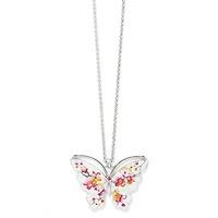 Kyoto In Bloom Sakura Butterfly Necklace