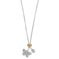 La Farfalla Butterfly Charm Necklace