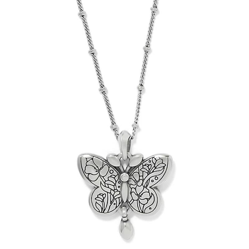 La Tulipe Butterfly Short Necklace