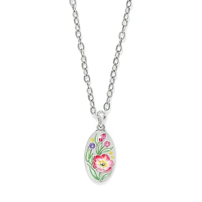 La Tulipe Flower Short Necklace