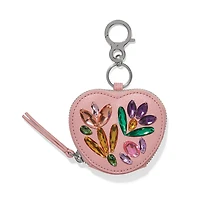 La Tulipe Heart Pouch Handbag Fob