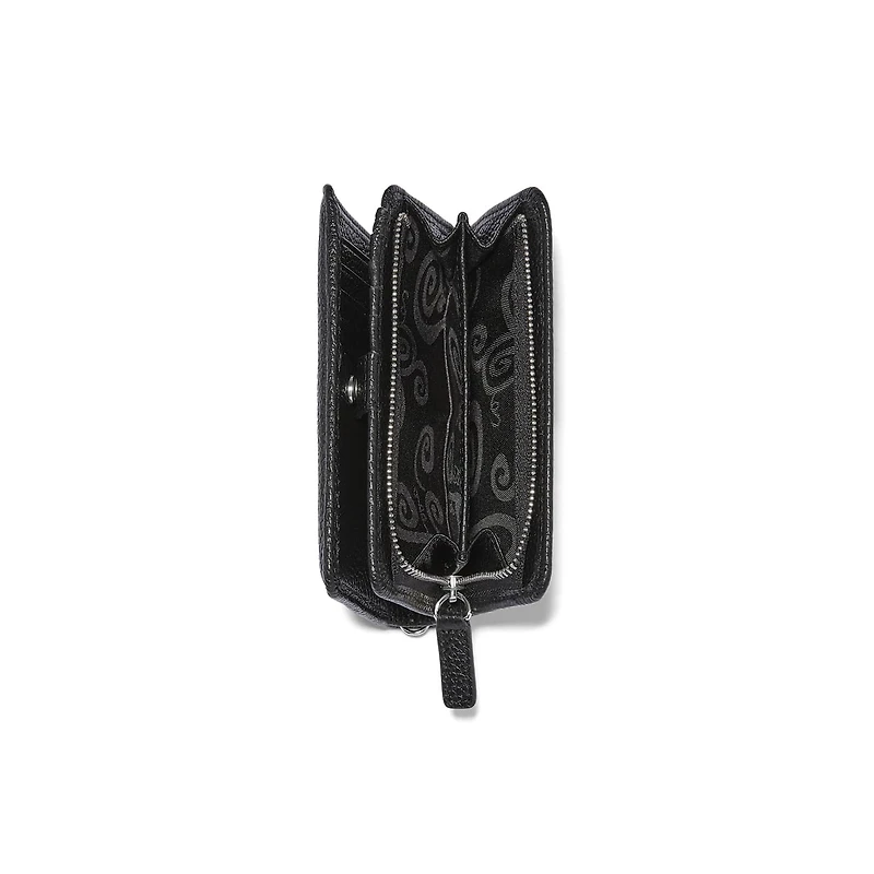 La Tulipe Noir Medium Wallet