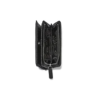 La Tulipe Noir Medium Wallet