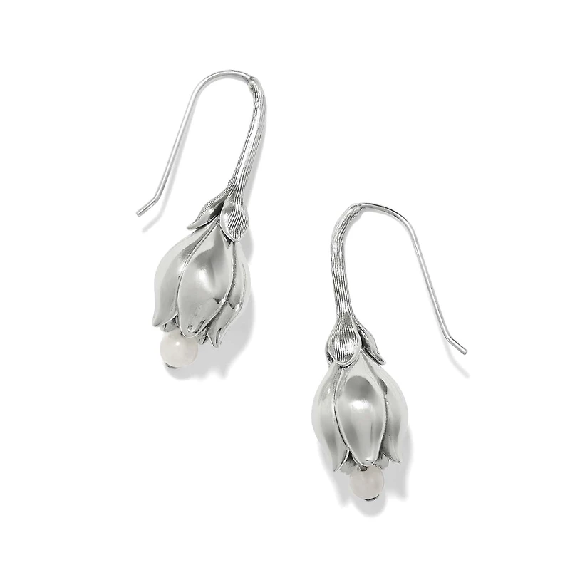 La Tulipe Petal French Wire Earrings