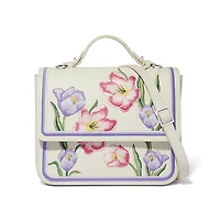 La Tulipe Violetta Flap Bag