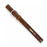 Laced Edge Horse Hair Ribbon Belt