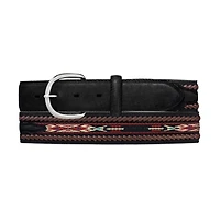 Laced Edge Horse Hair Ribbon Belt
