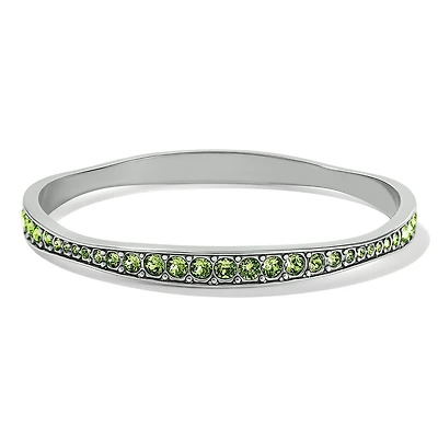 Light Hearted Crystal Bangle