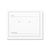 Limited Edition Snowglobe Charm Card