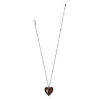 Love Message B Love Wood Necklace