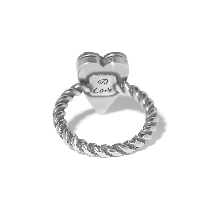 Love Messages B Blue Ring