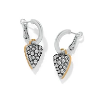 Love Messages B Love Reversible Hoop Earrings