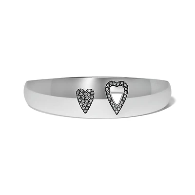 Love Messages B Simple Hinged Bangle