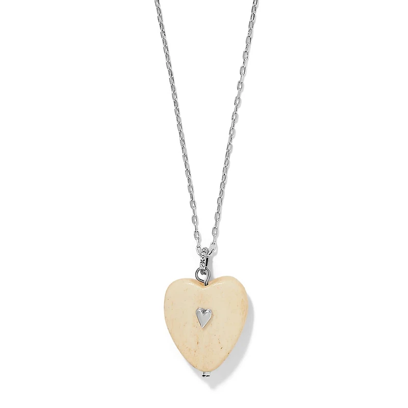 Love Messages I am Grateful Wood Necklace