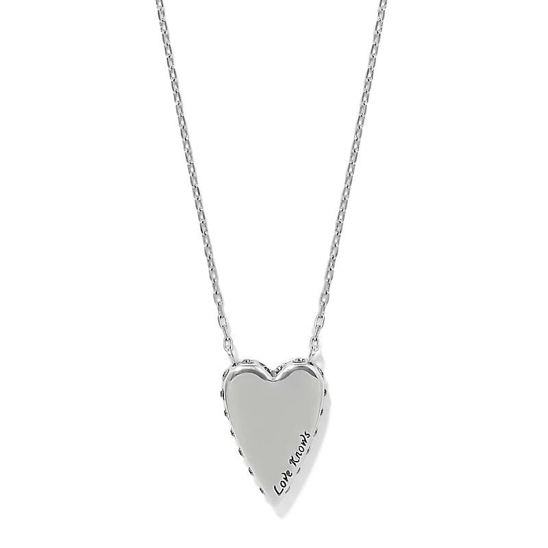 Love Messages Love Knows Blue Necklace