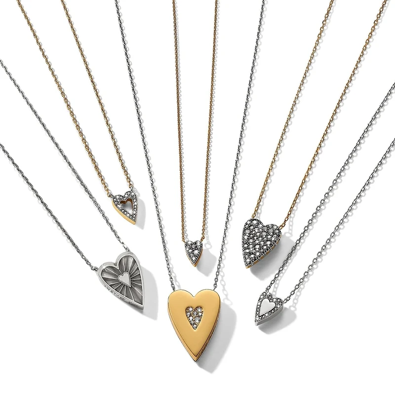 Love Messages Love Knows Reversible Necklace