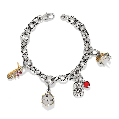 Love Music Charm Bracelet