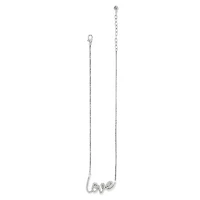 Love Script Sparkle Necklace