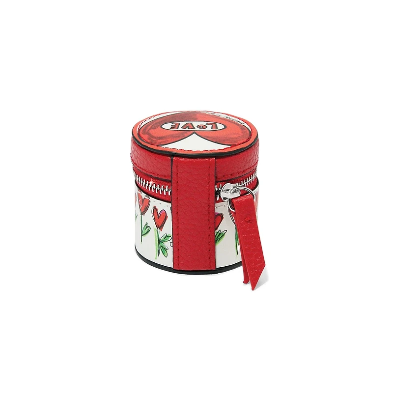 Love Tweet II Round Jewelry Box