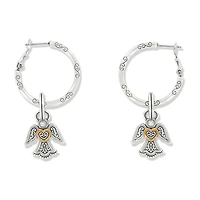 Loving Angel Charm Earrings