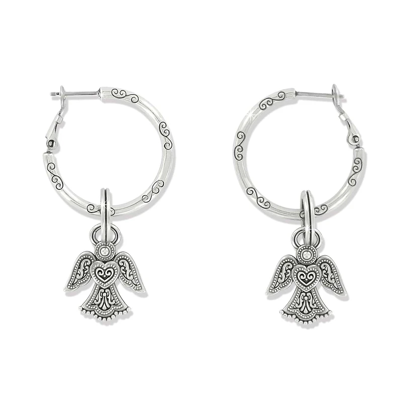 Loving Angel Charm Earrings