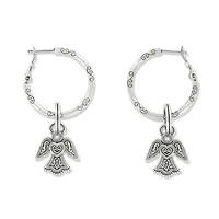 Loving Angel Charm Earrings