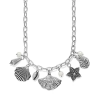 Lunar Tide Charm Necklace