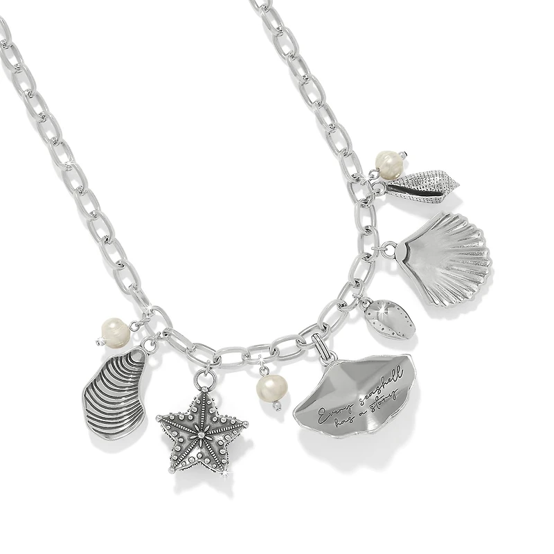 Lunar Tide Charm Necklace
