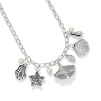 Lunar Tide Charm Necklace