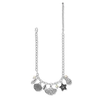 Lunar Tide Charm Necklace