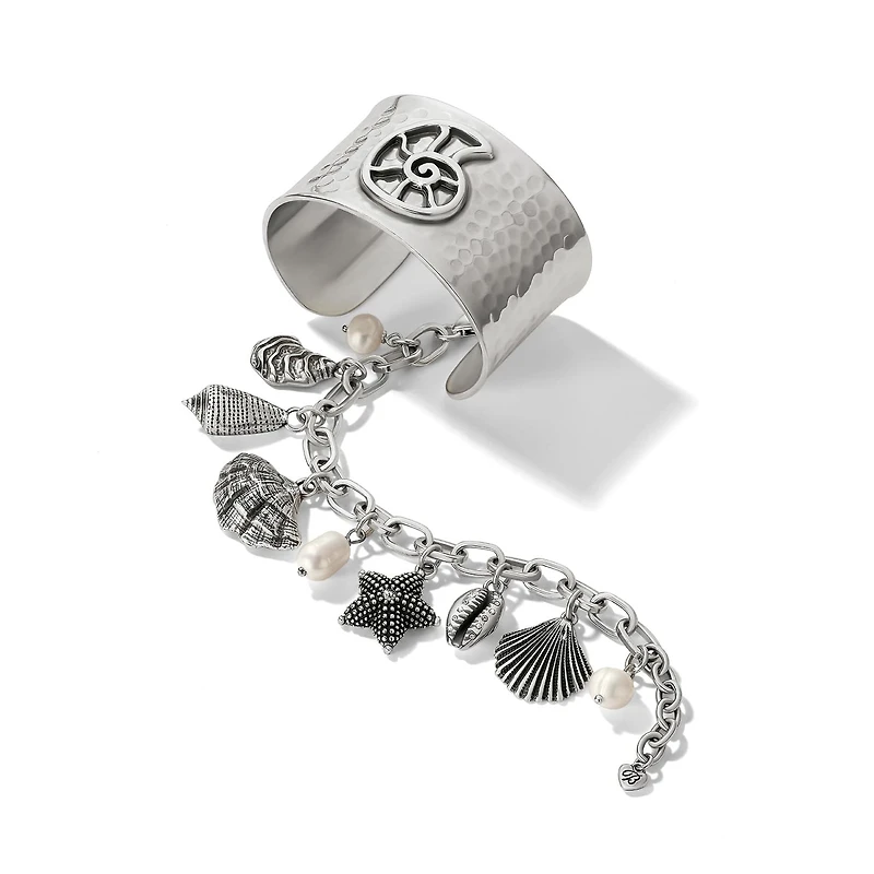 Lunar Tide Nautilus Flex Cuff Bracelet