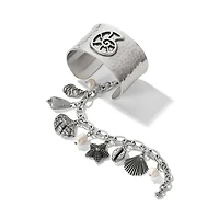 Lunar Tide Nautilus Flex Cuff Bracelet
