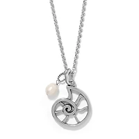 Lunar Tide Nautilus Shell Reversible Necklace