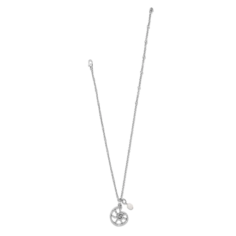 Lunar Tide Nautilus Shell Reversible Necklace