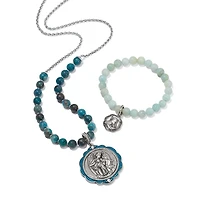 Madonna And Child Stretch Bracelet