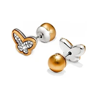 Massandra Reversible Butterfly Post Earrings