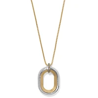 Medici Two Tone Convertible Necklace