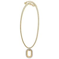 Medici Two Tone Convertible Necklace