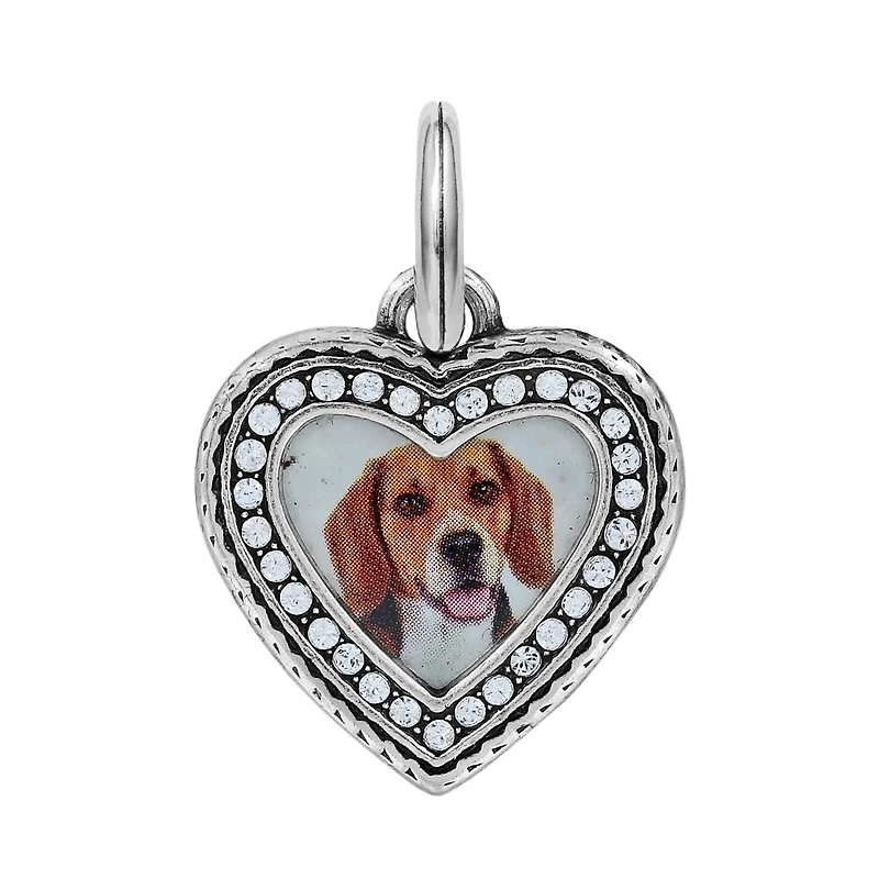 Memento Heart Photo Charm