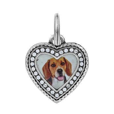 Memento Heart Photo Charm