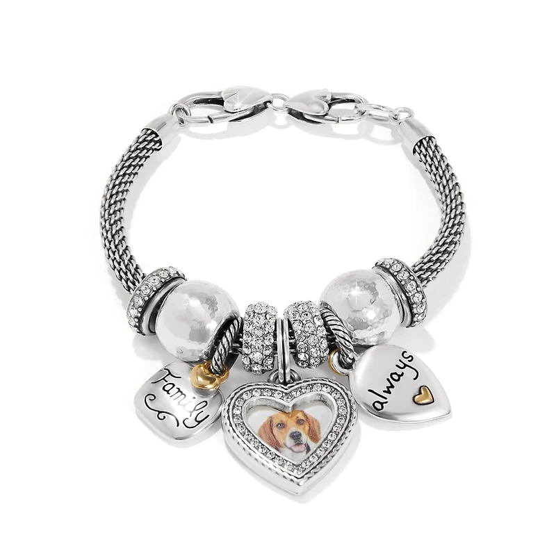 Memento Heart Photo Charm